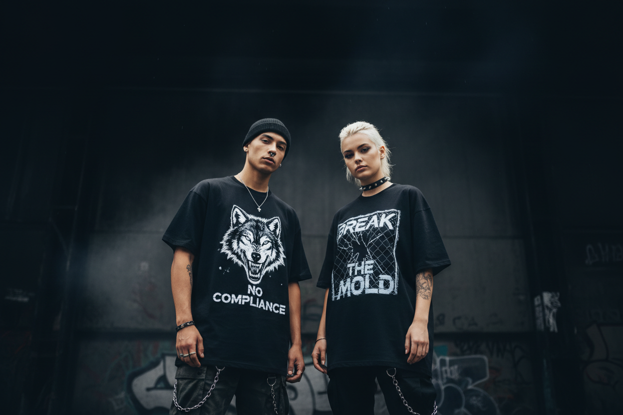 Rebel Pulse Banner - Dark Background